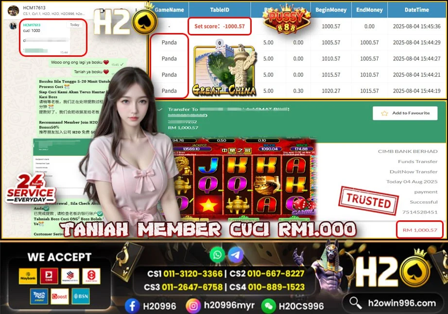 Bukti jackpot-HM5325 Menang Pussy888 Game Great China