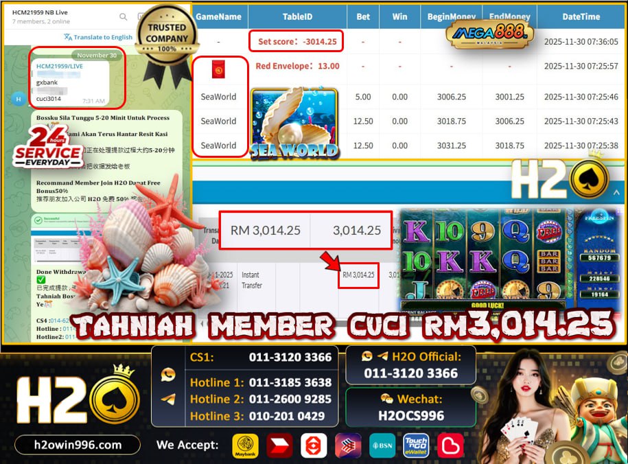 Bukti jackpot Stone Age Mega888